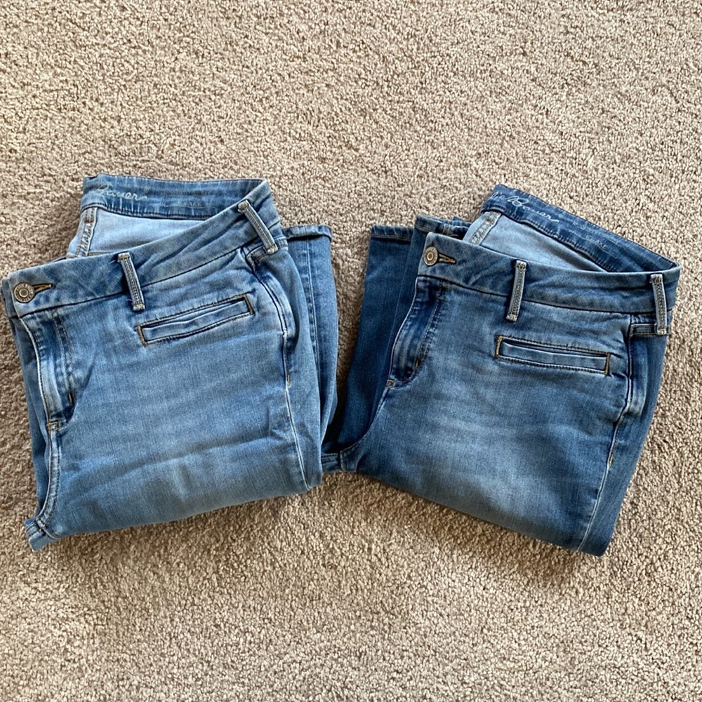 Pair of Eddie Bauer Flared Jeans